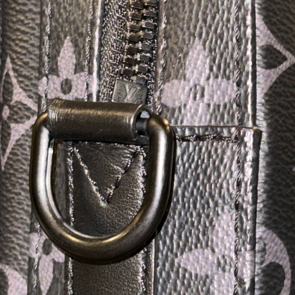Louis Vuitton Steamer Messenger Bag Monogram Eclipse Canvas - Picture 13 of 14
